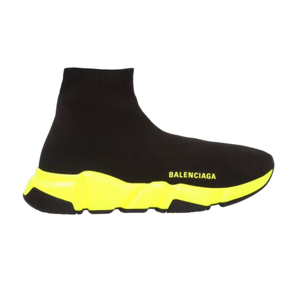 Balenciaga Women's Speed Trainer Black Lime