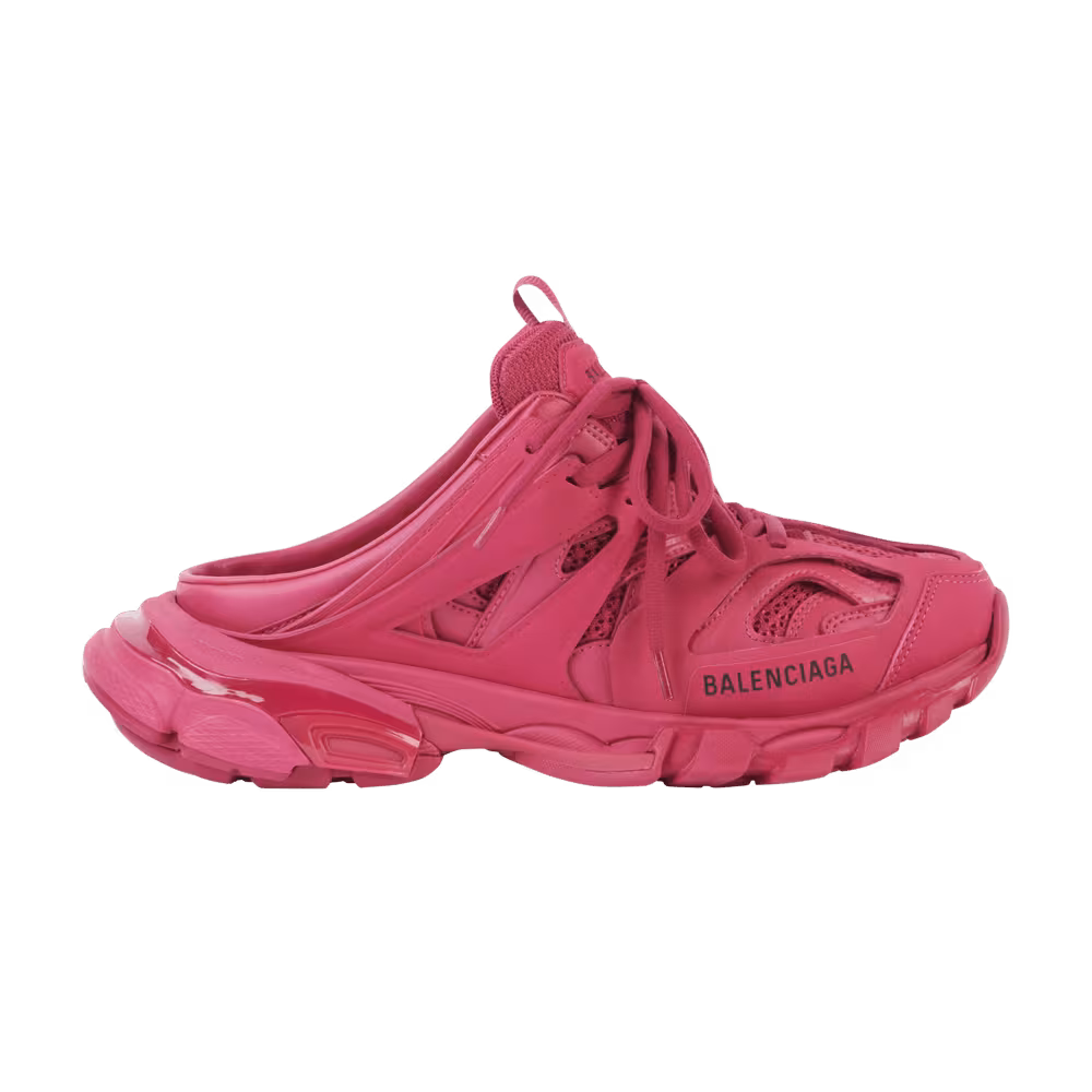 Balenciaga Women's Track Mule Burgundy