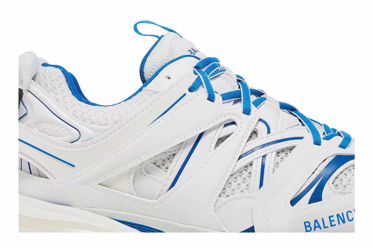 Balenciaga Track Sneaker White Blue, view 3