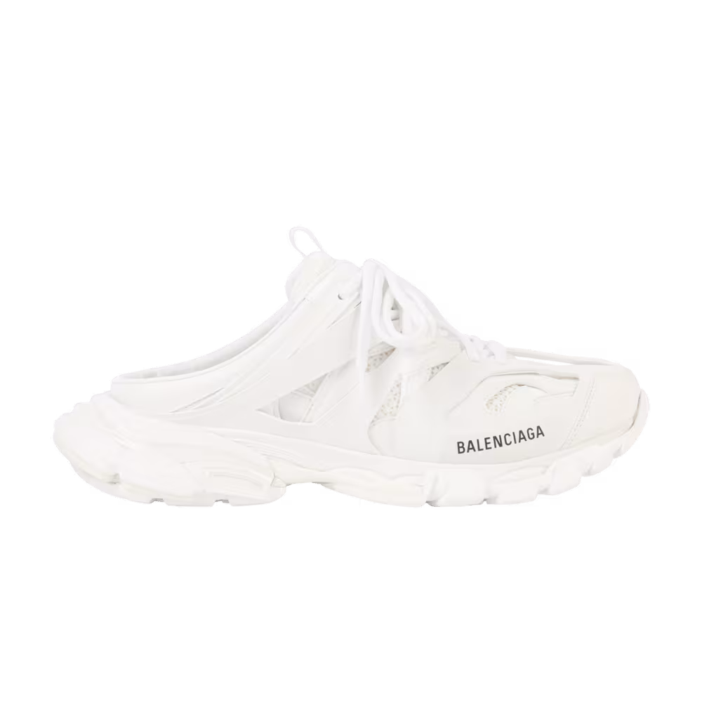 Balenciaga Women's Track Mule White