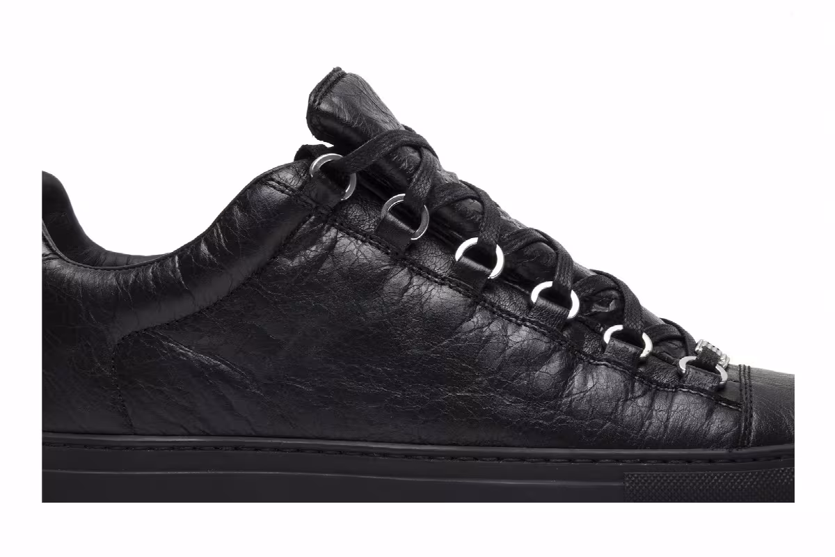 Balenciaga Arena Low Black, view 3