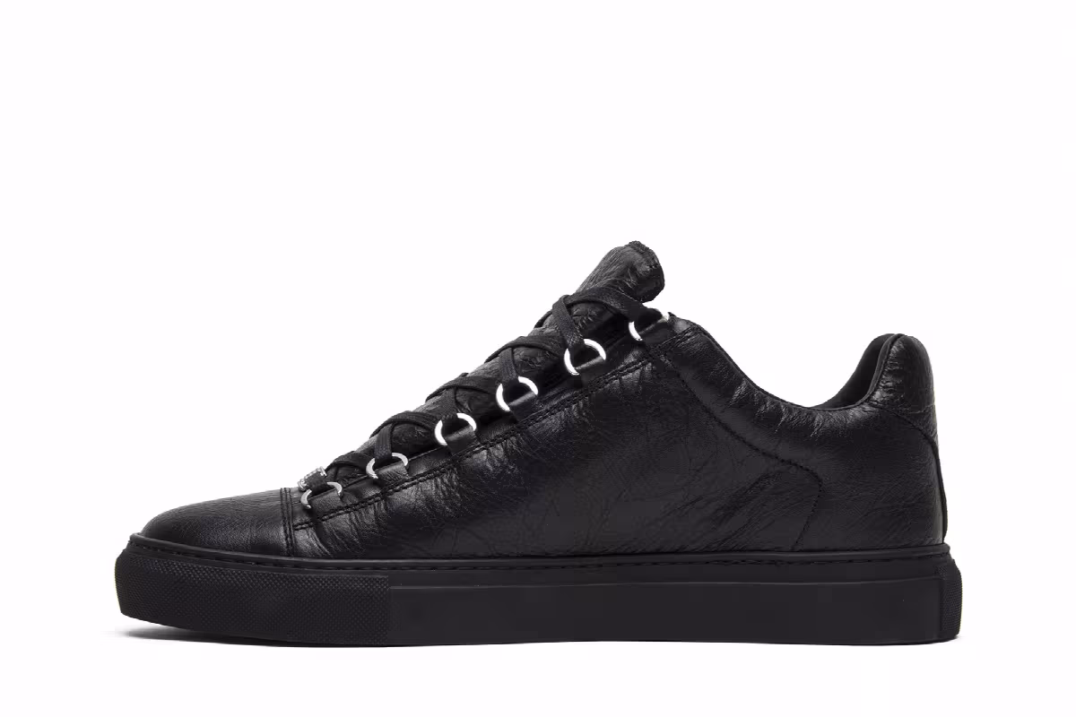Balenciaga Arena Low Black, view 4