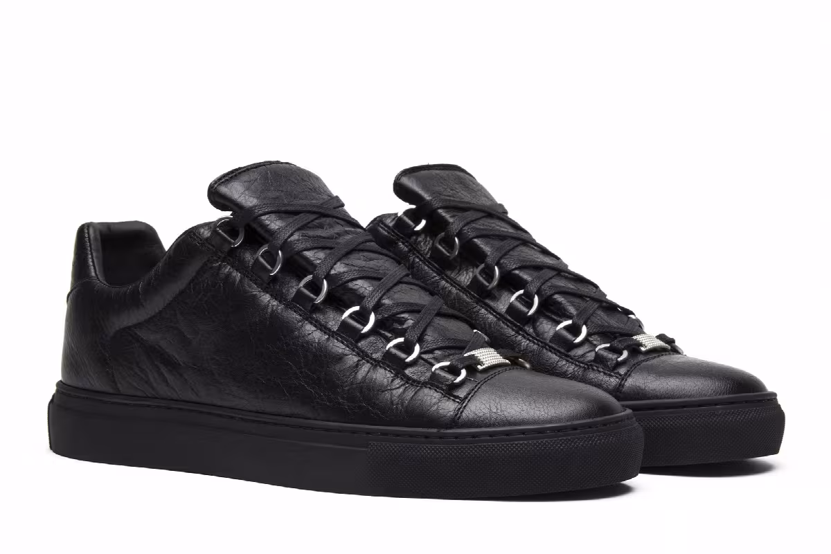Balenciaga Arena Low Black, view 9