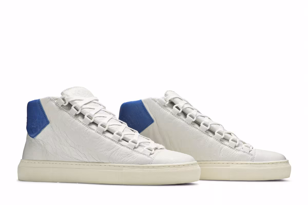 Balenciaga Arena High White Blue, view 9