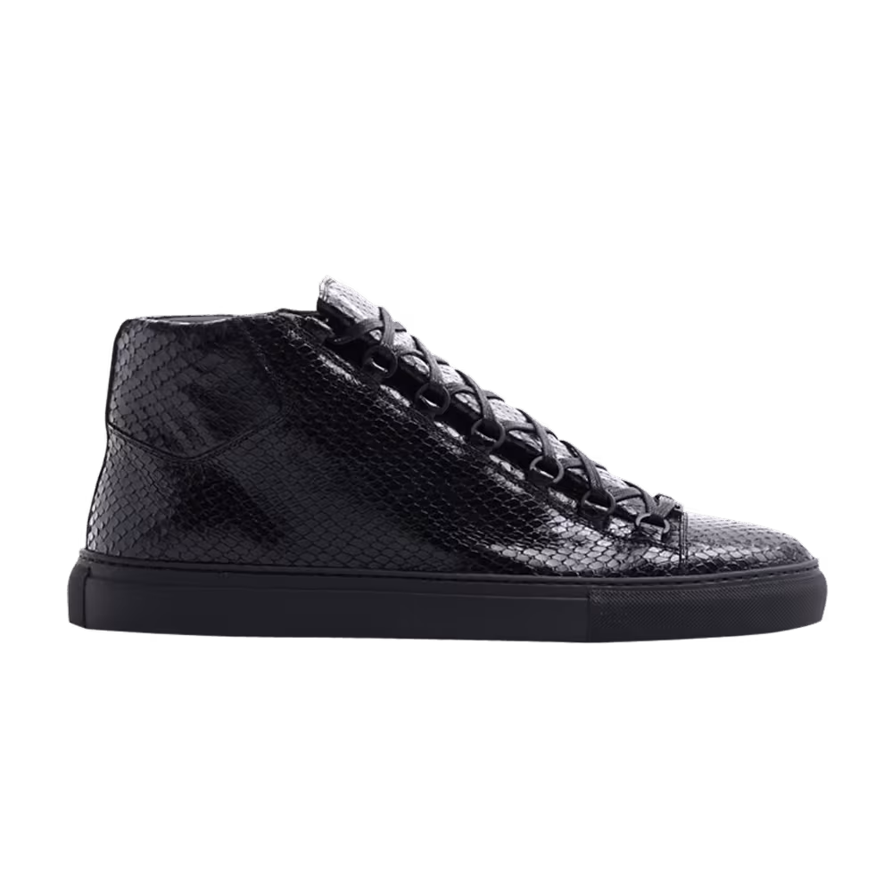 Balenciaga Arena High Black Python