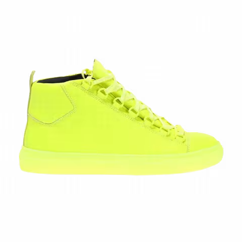 Balenciaga Arena Leather High 'Neon Yellow'
