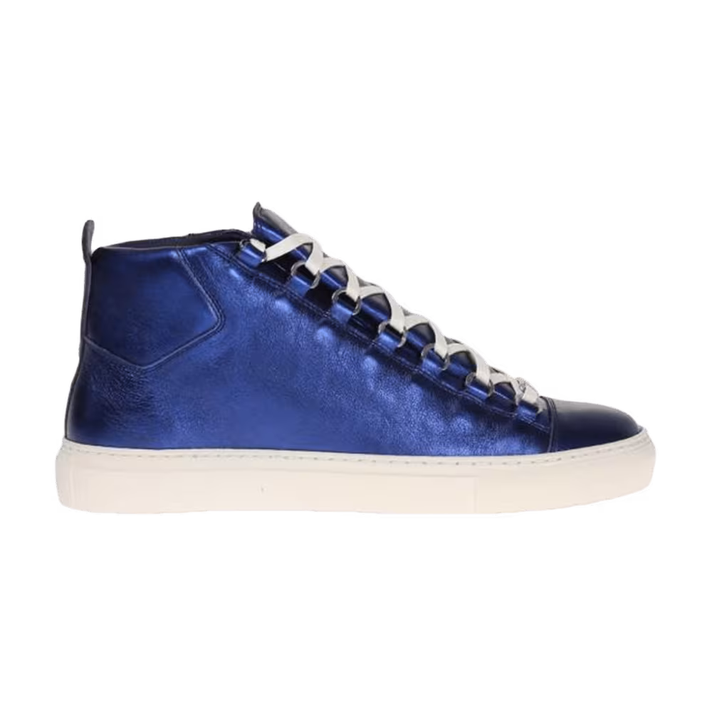 Balenciaga Arena High Metallic Blue