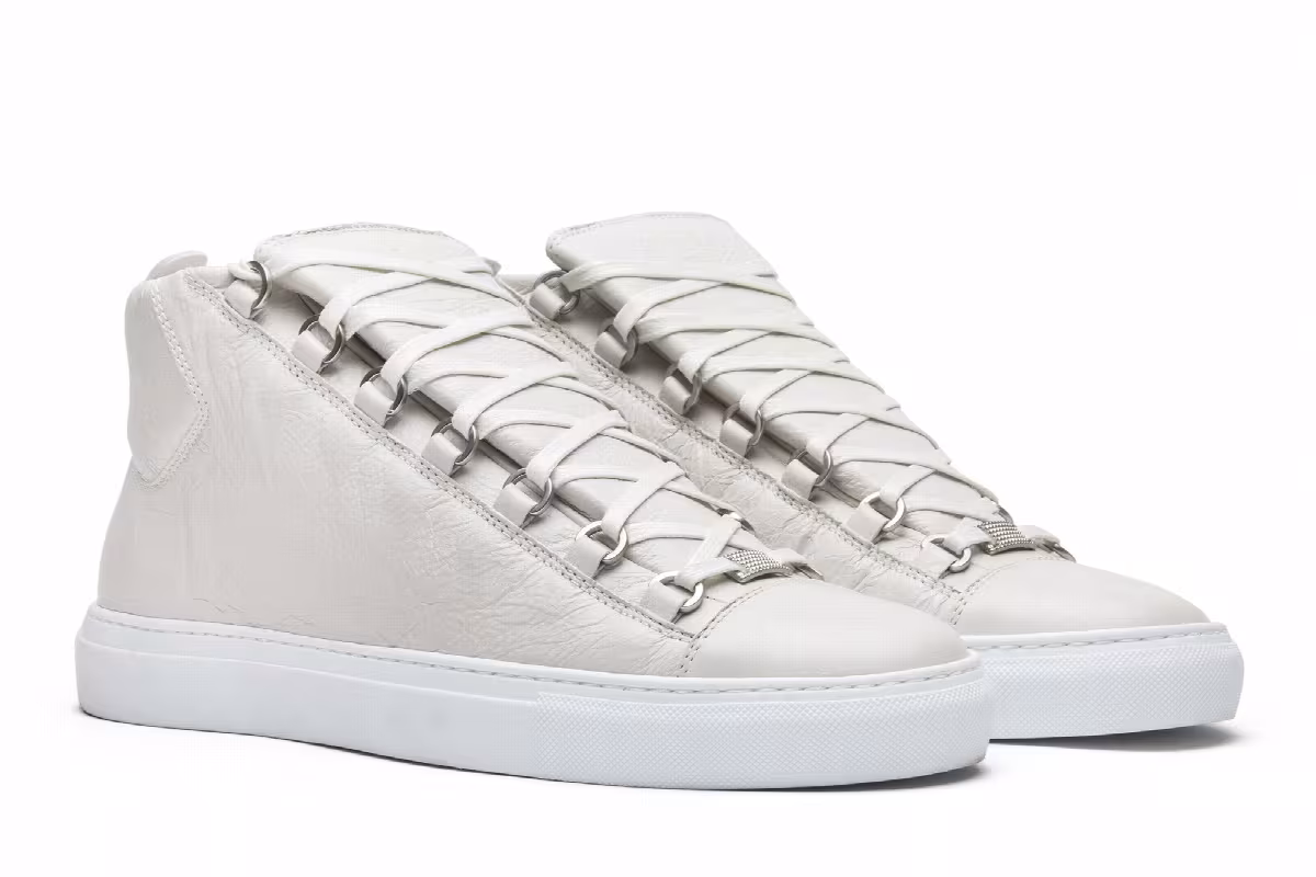 Balenciaga Arena High White, view 9