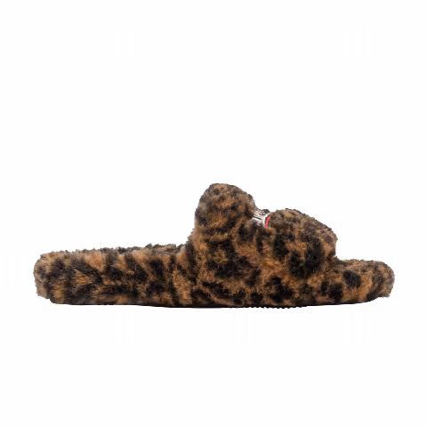 Balenciaga Wmns Furry Slides 'Leopard'