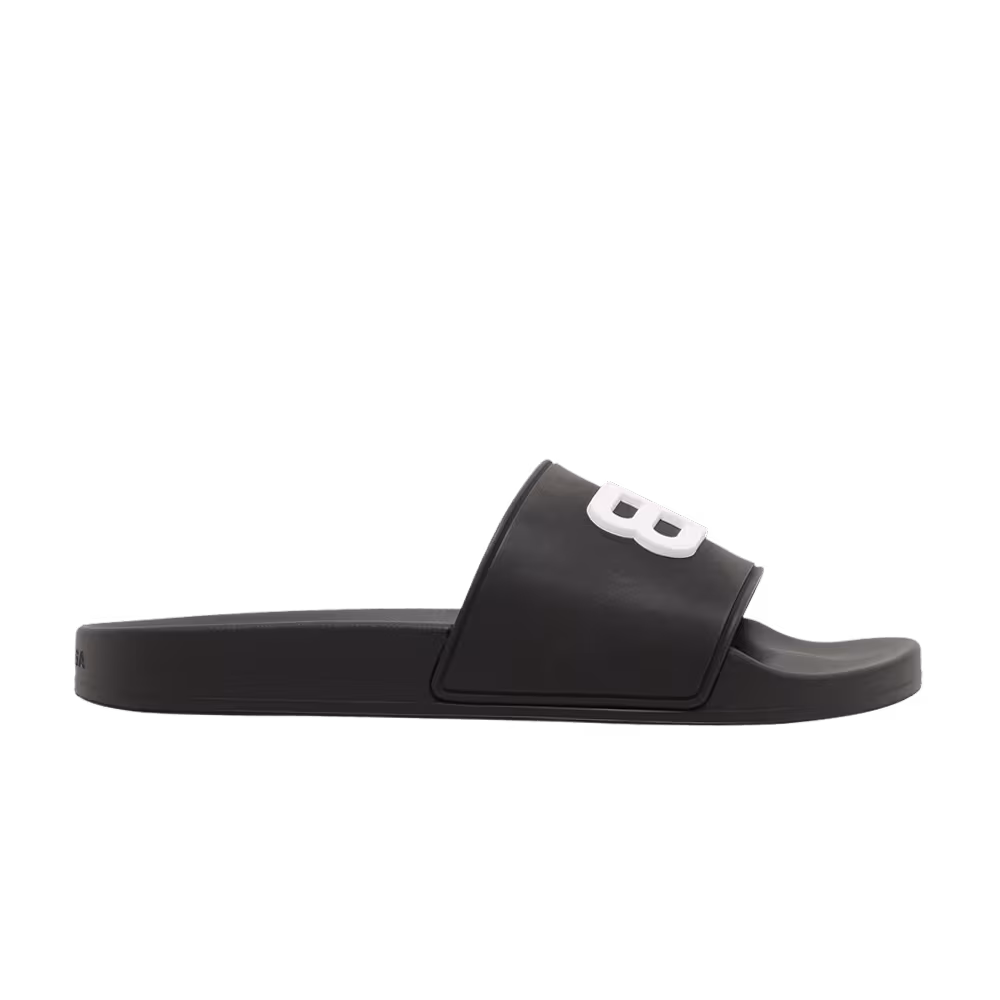 Balenciaga Pool Slides Black