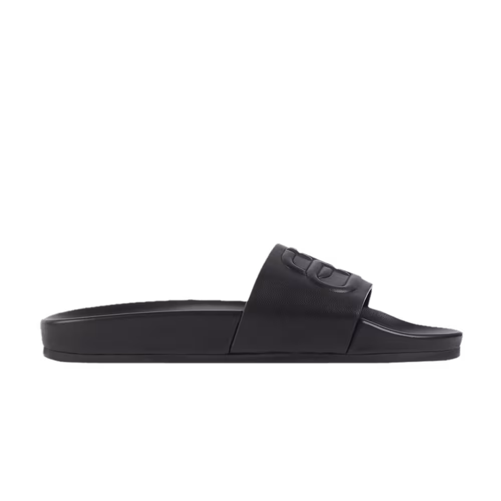 Balenciaga Women's Piscine Slide Sandal Black