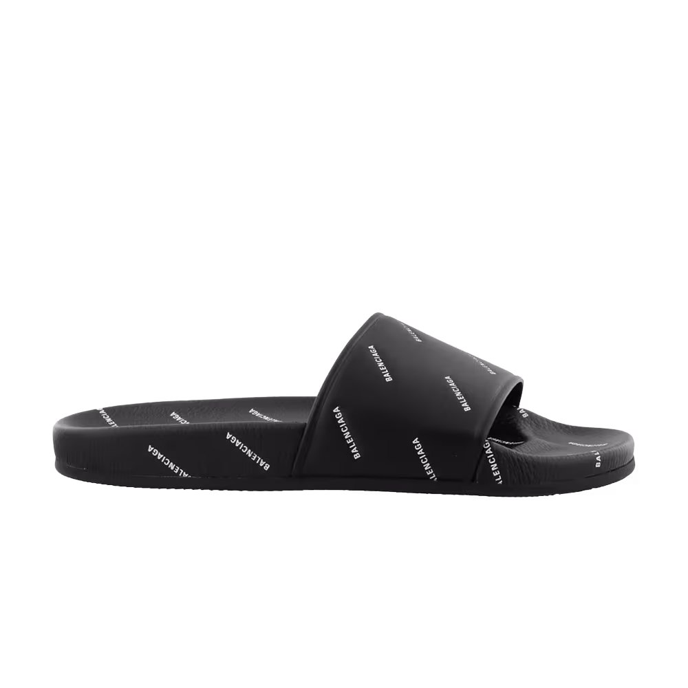 Balenciaga Slides All Over Print 2018