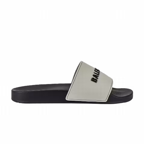 Balenciaga Pool Slides 'Grey Black'