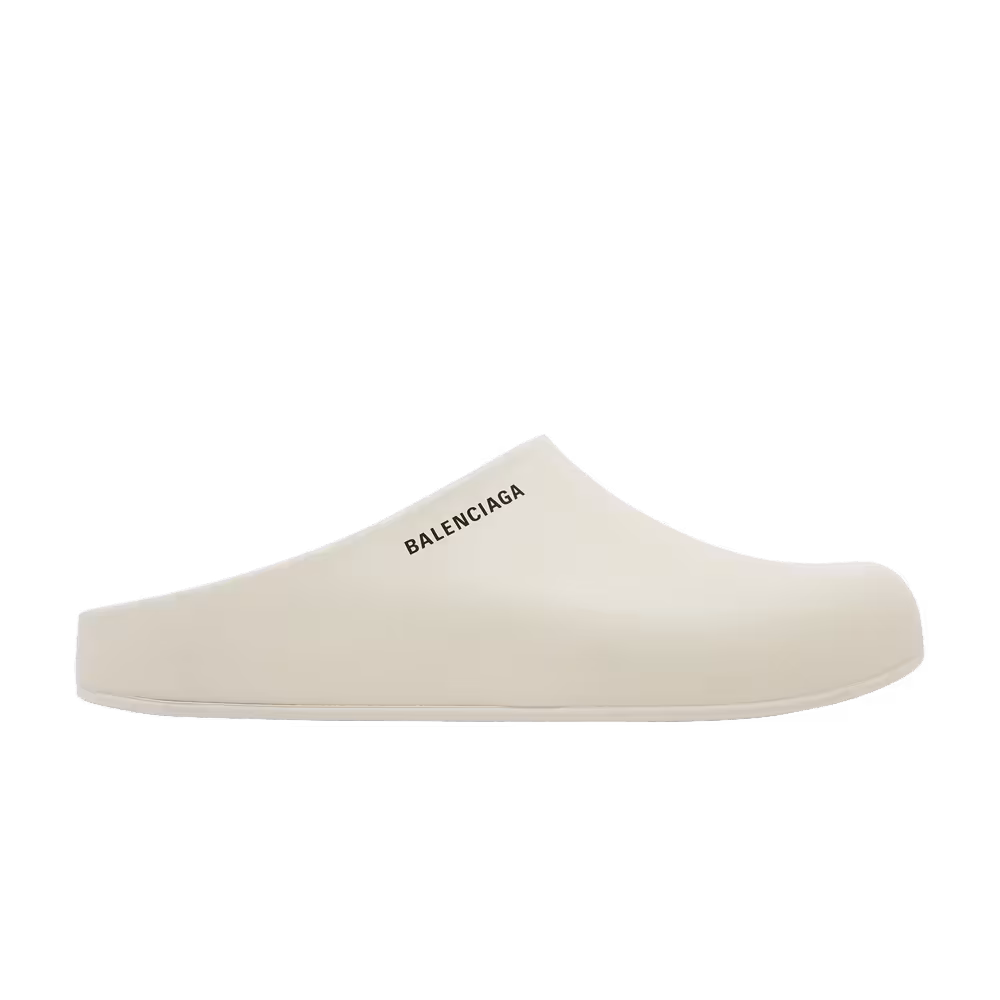 Balenciaga Pool Closed Slide Beige
