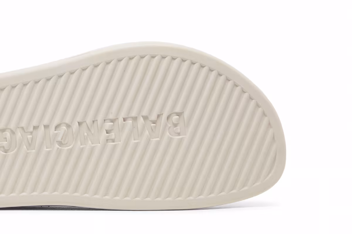 Balenciaga Pool Closed Slide Beige, view 6