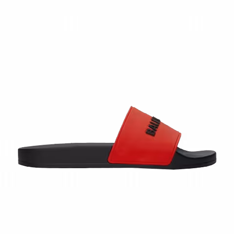 Balenciaga Pool Slides 'Blood Red'