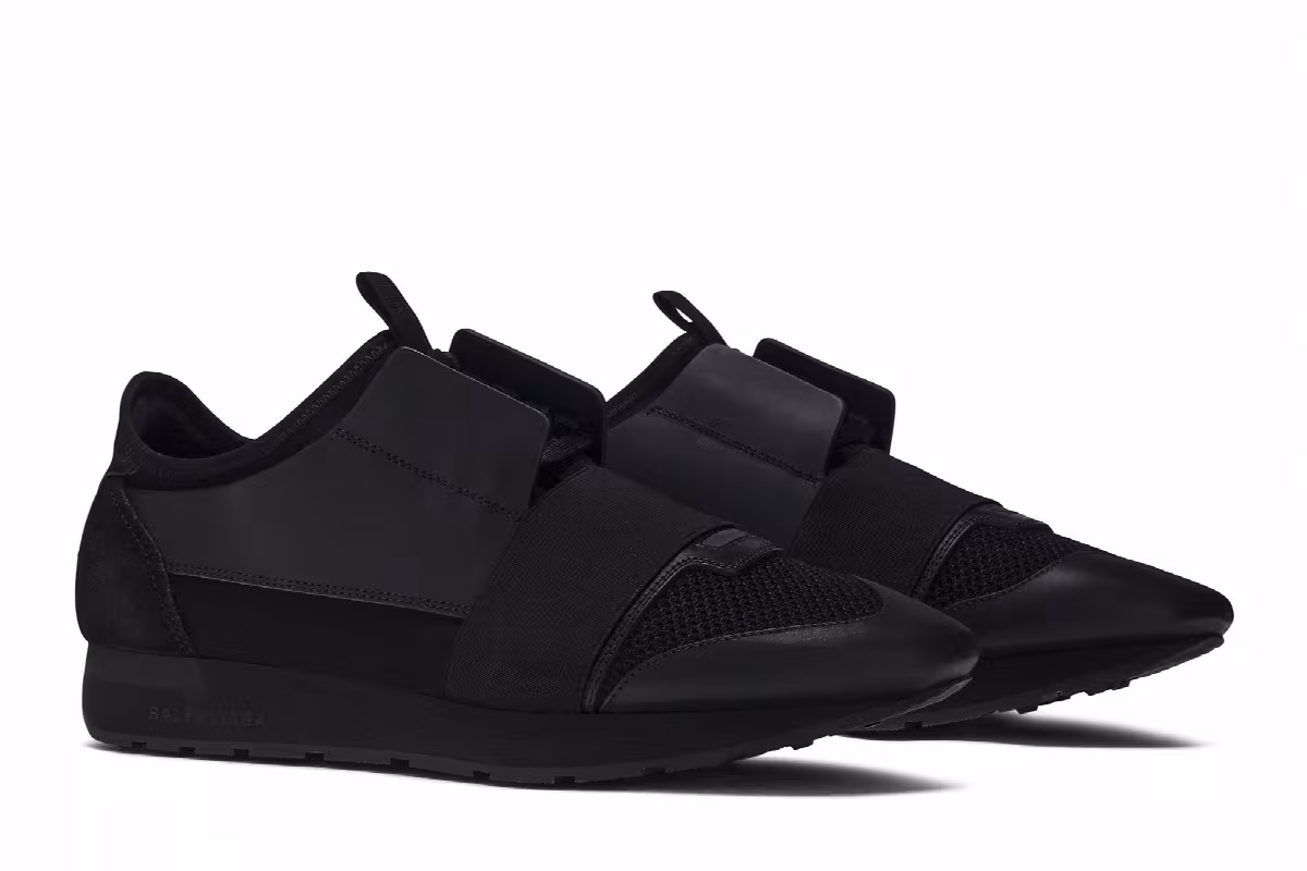 Balenciaga Race Runner Triple Black, view 9