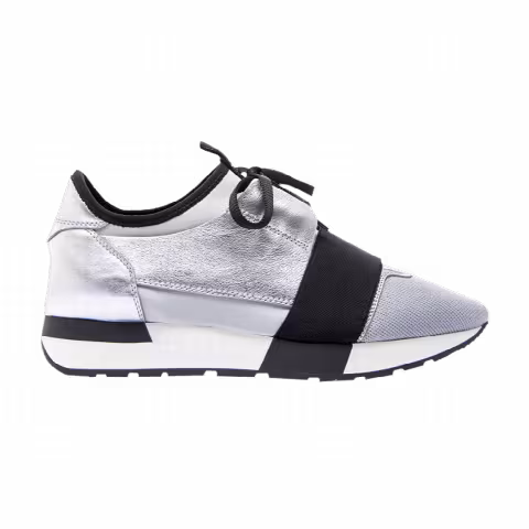 Balenciaga Race Runner 'Metallic Silver'