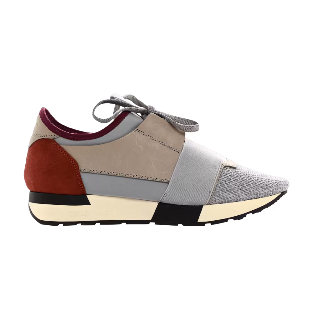 Balenciaga Women's Race Runner Grey Rosewood