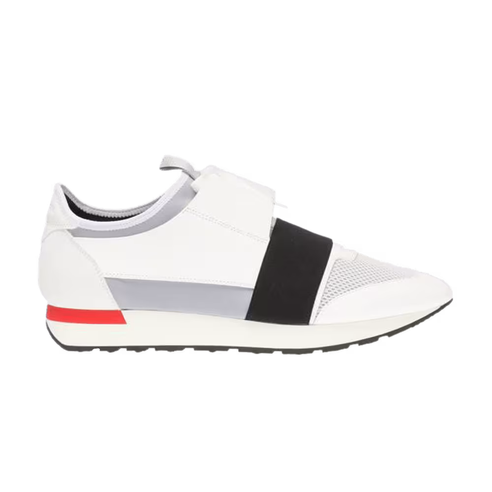 Balenciaga Race Runner White Black Grey