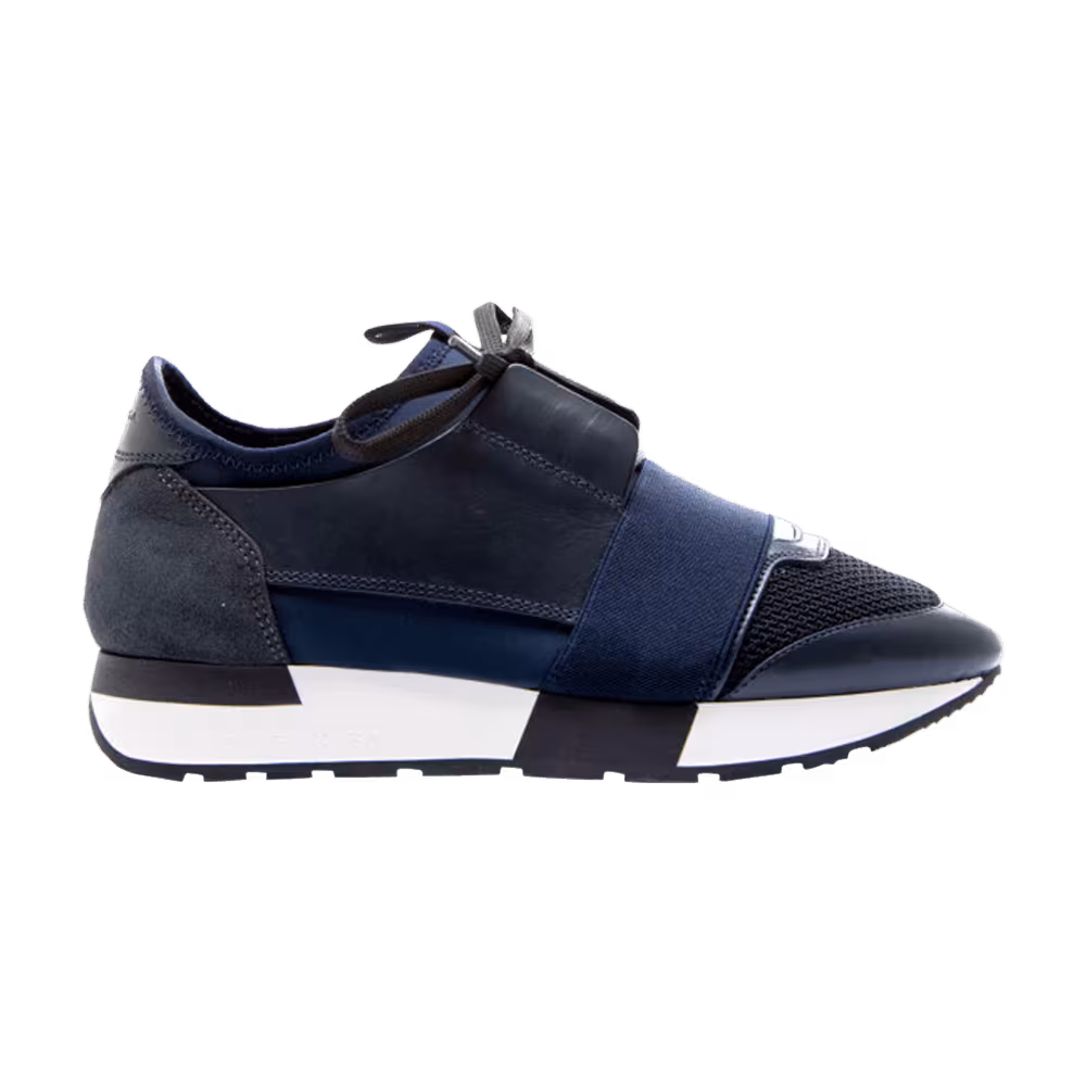 Balenciaga Women's Race Runner Blue Night