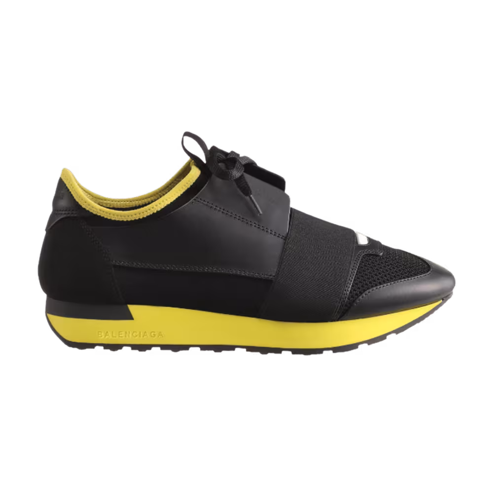 Balenciaga Race Runner Black Yellow