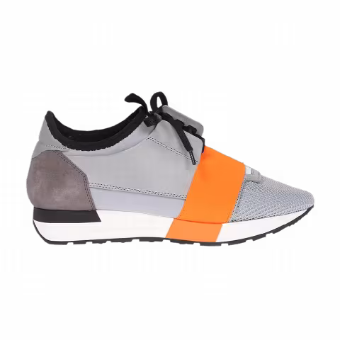 Balenciaga Race Runner 'Grey Neon Orange'