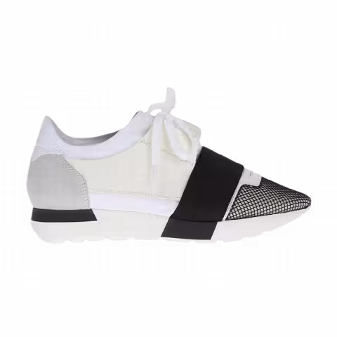 Balenciaga Wmns Race Runner 'White Black'