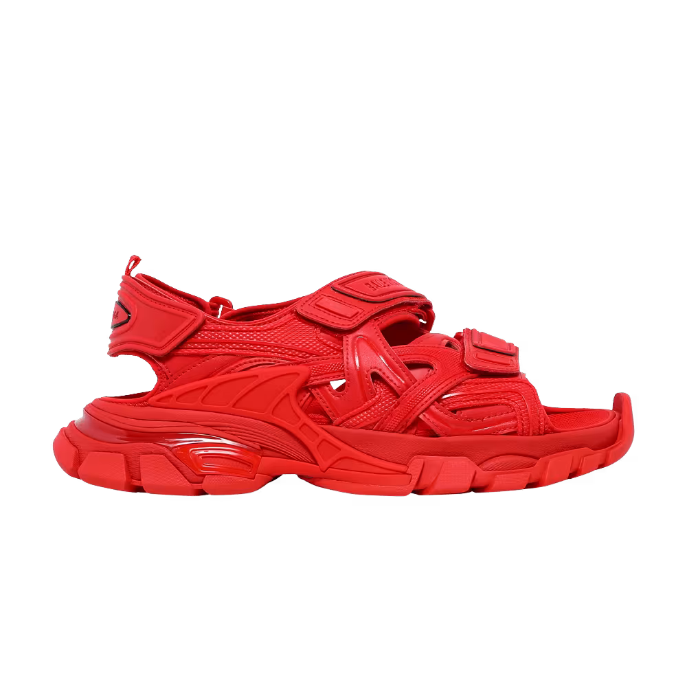 Balenciaga Women's Track Sandal Red