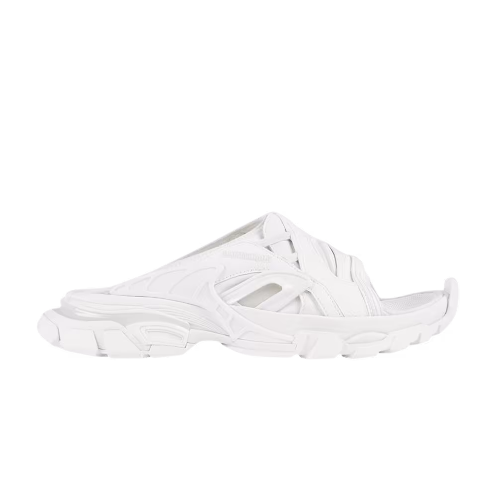 Balenciaga Track Slide Sandal White