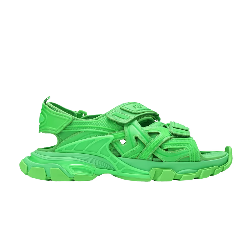 Balenciaga Women's Track Sandal Fluo Green