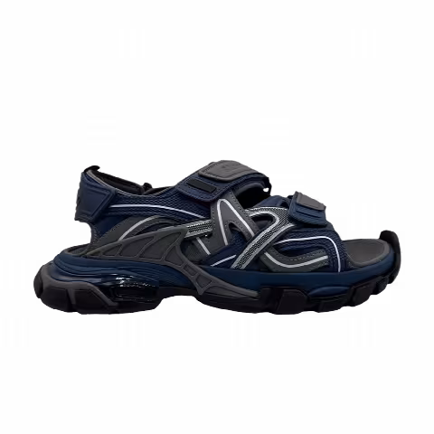 Balenciaga Track Sandal 'Grey Navy'