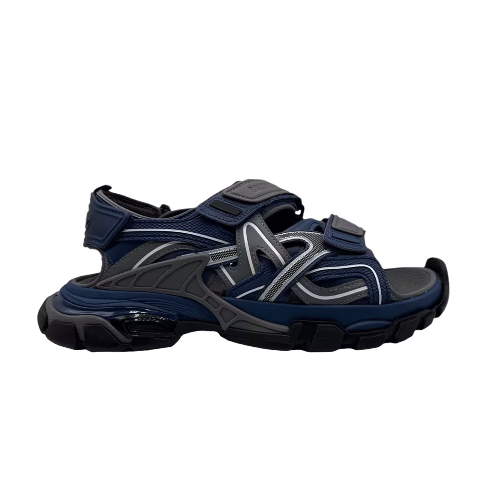 Balenciaga Track Sandal Grey Navy