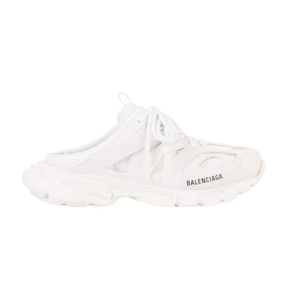Balenciaga Track Mule White