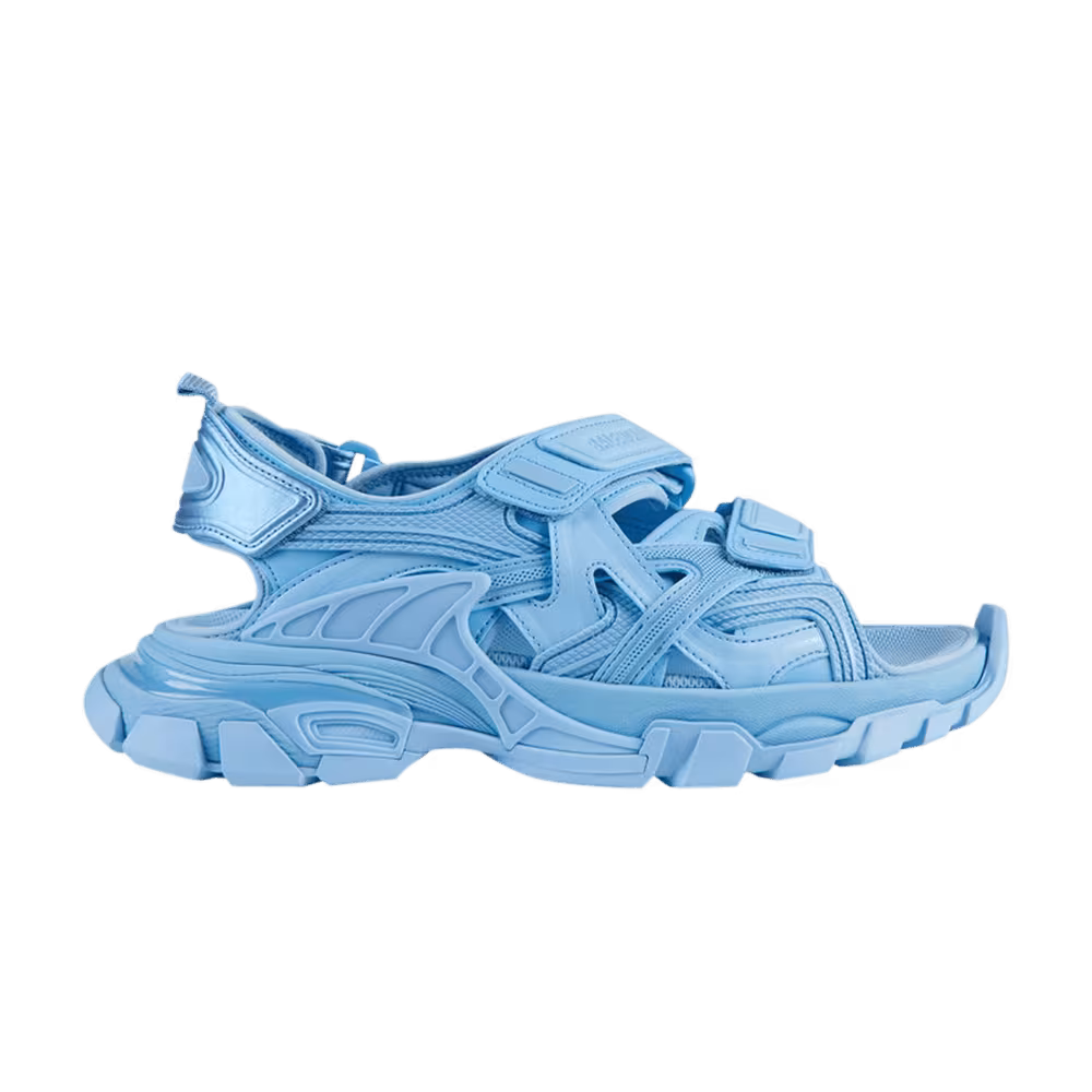 Balenciaga Women's Track Sandal Baby Light Blue