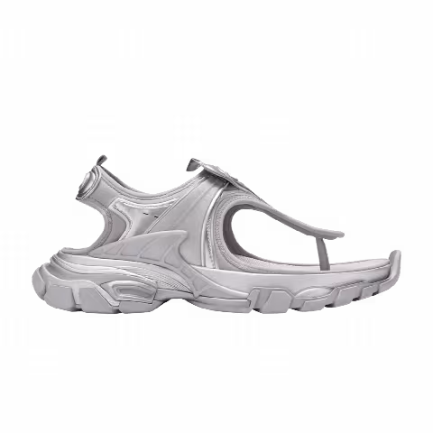 Balenciaga Wmns Track Sandal 'Silver Metallic'