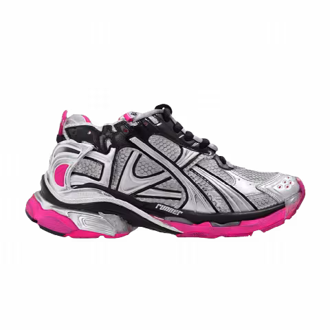Balenciaga Runner Sneaker 'Worn-Out - Silver Pink'