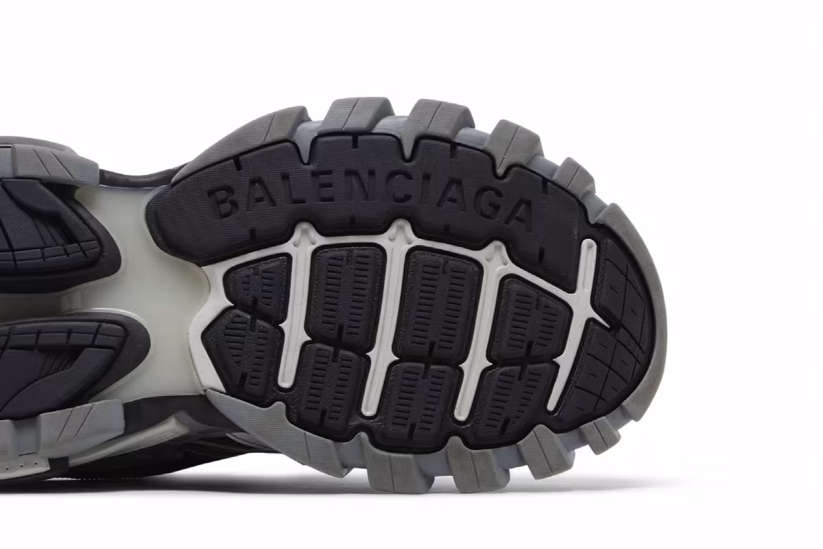 Balenciaga Women's Track.2 Sneaker Grey Black, view 6