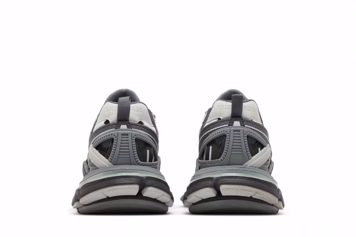 Balenciaga Women's Track.2 Sneaker Grey Black, view 7