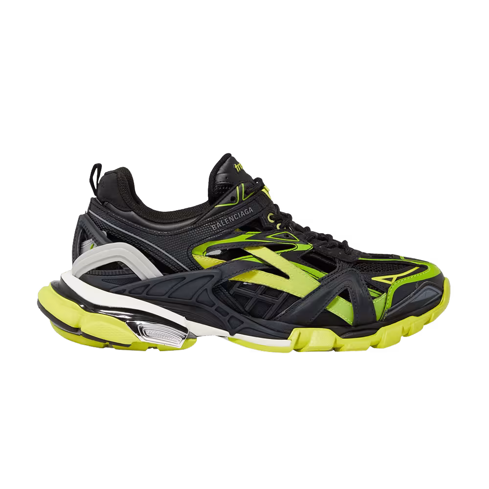 Balenciaga Track.2 Sneaker Black Fluorescent Yellow