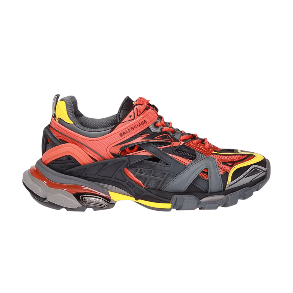 Balenciaga Women's Track.2 Trainer Grey Orange