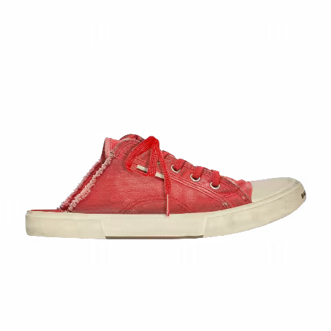Balenciaga Wmns Paris Sneaker Mule 'Destroyed - Red'