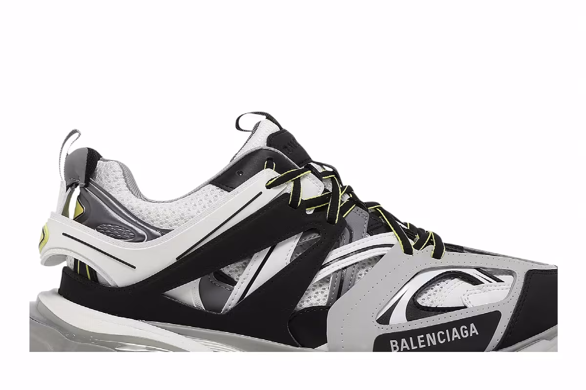 Balenciaga Track.2 Trainer White Black, view 3
