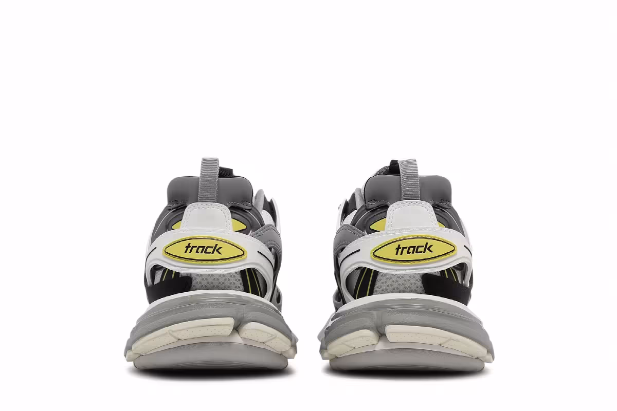 Balenciaga Track.2 Trainer White Black, view 7