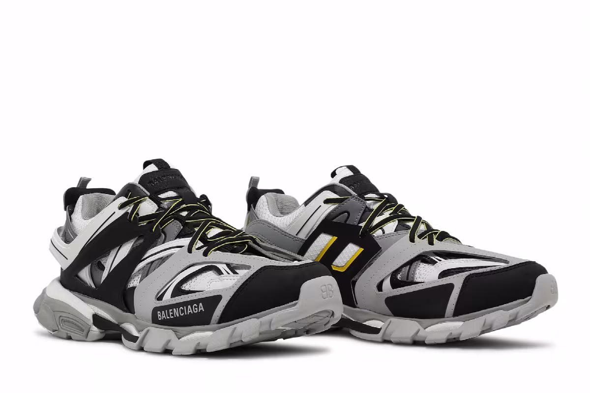 Balenciaga Track.2 Trainer White Black, view 9