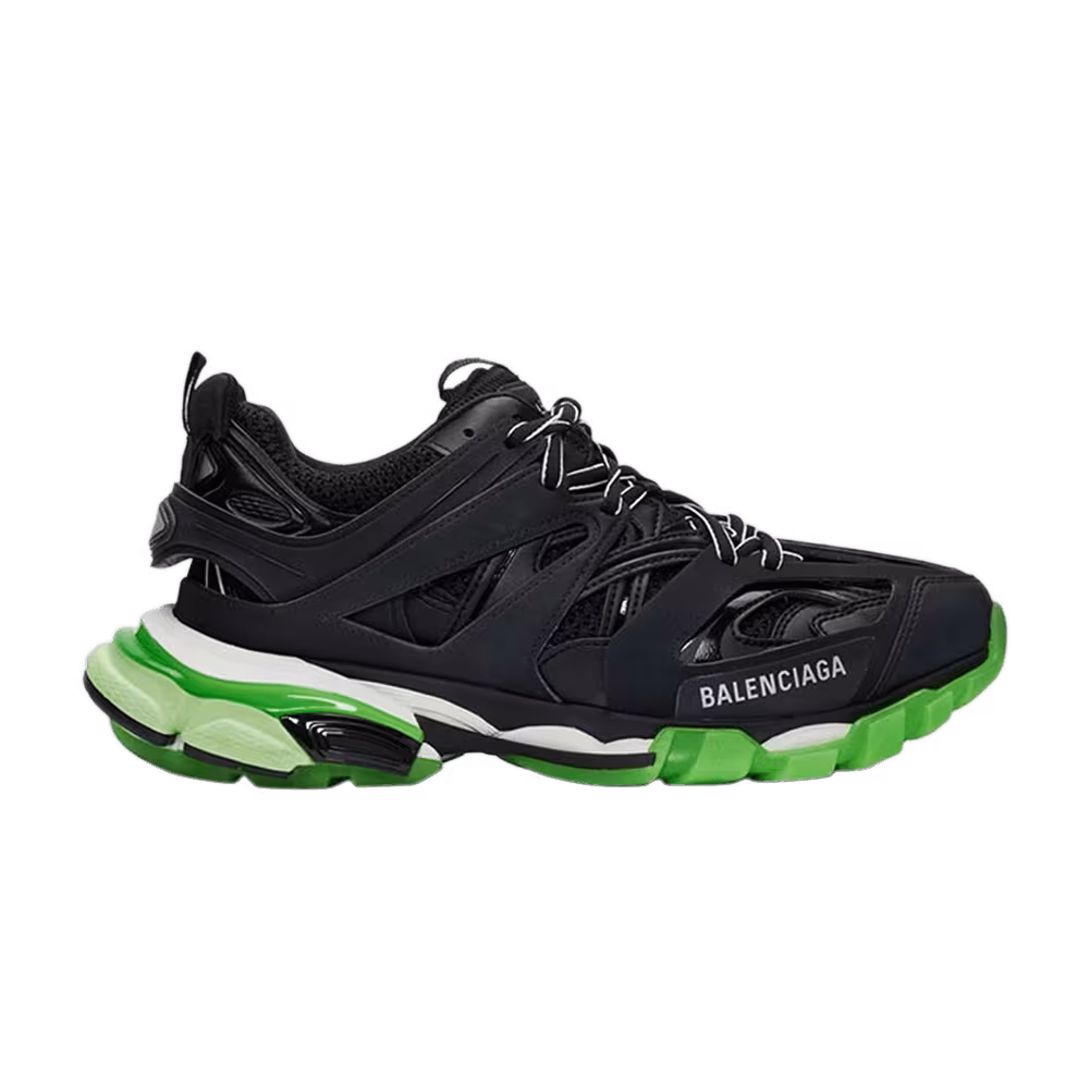 Balenciaga Track Trainer Black Green Glow