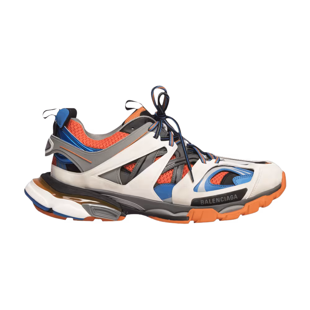 Balenciaga Women's Track Trainer Orange Blue