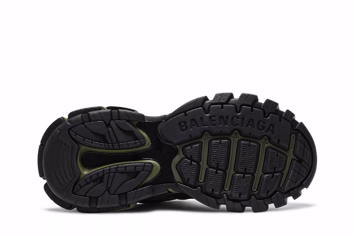 Balenciaga Track.2 Sneaker Khaki Black, view 5
