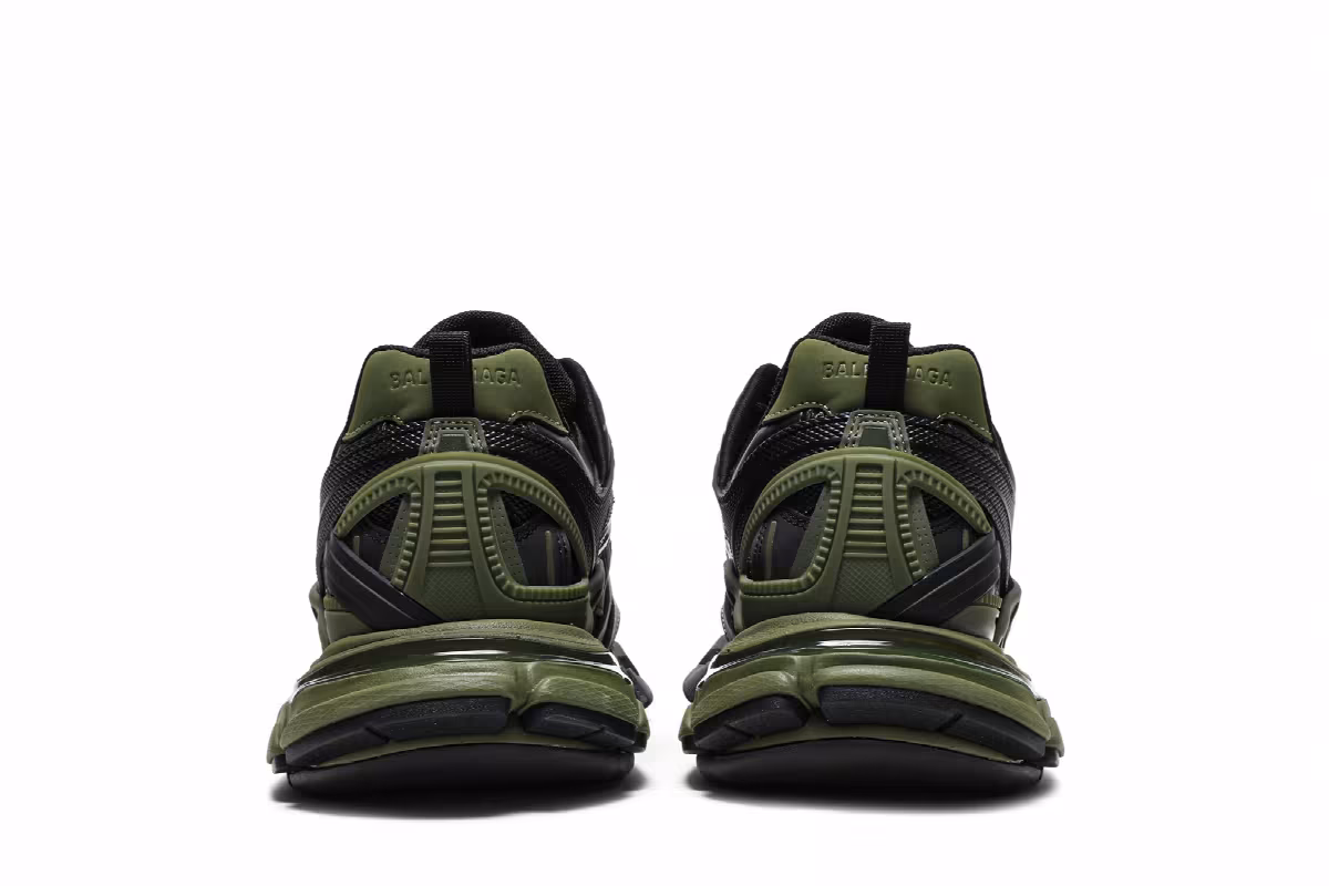 Balenciaga Track.2 Sneaker Khaki Black, view 7