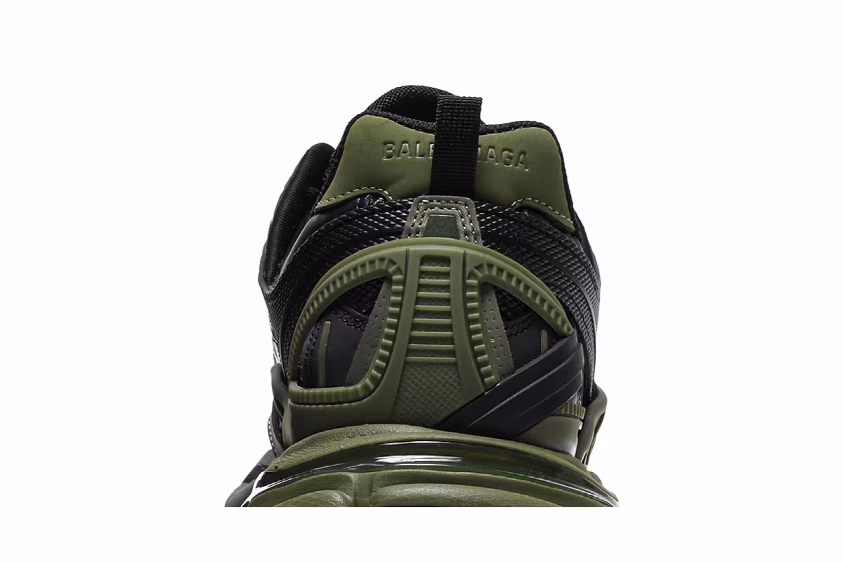 Balenciaga Track.2 Sneaker Khaki Black, view 8
